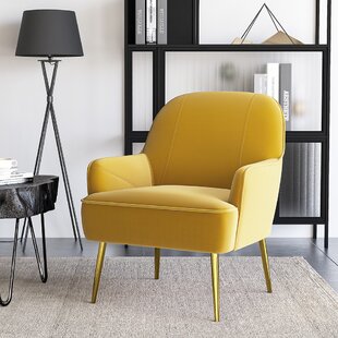 Occasional on sale chair mustard